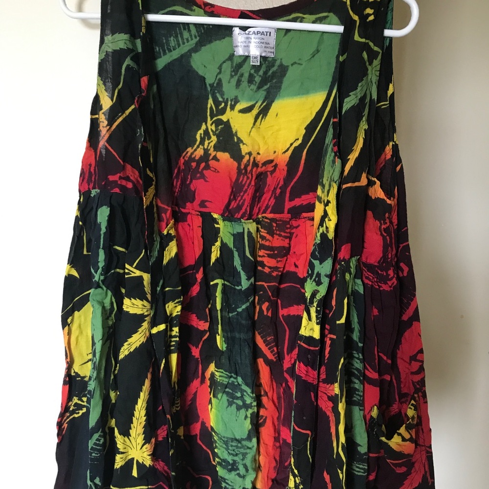 Bob Marley Rasta blouse